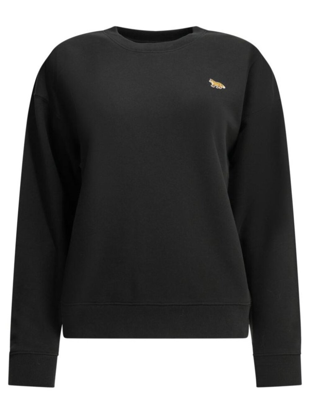 Maison Kitsuné Baby Fox Crew-Neck Sweatshirt Tag Size S Women